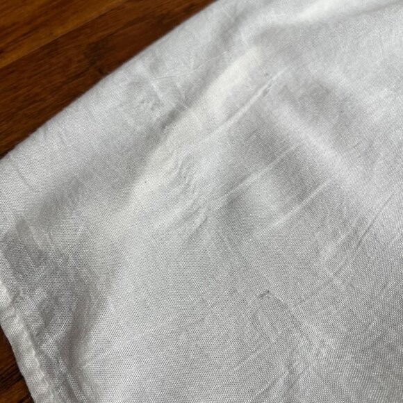 Vintage Cute Options White Embroidered Rayon Boho Dress – One Size - Picture 13 of 13